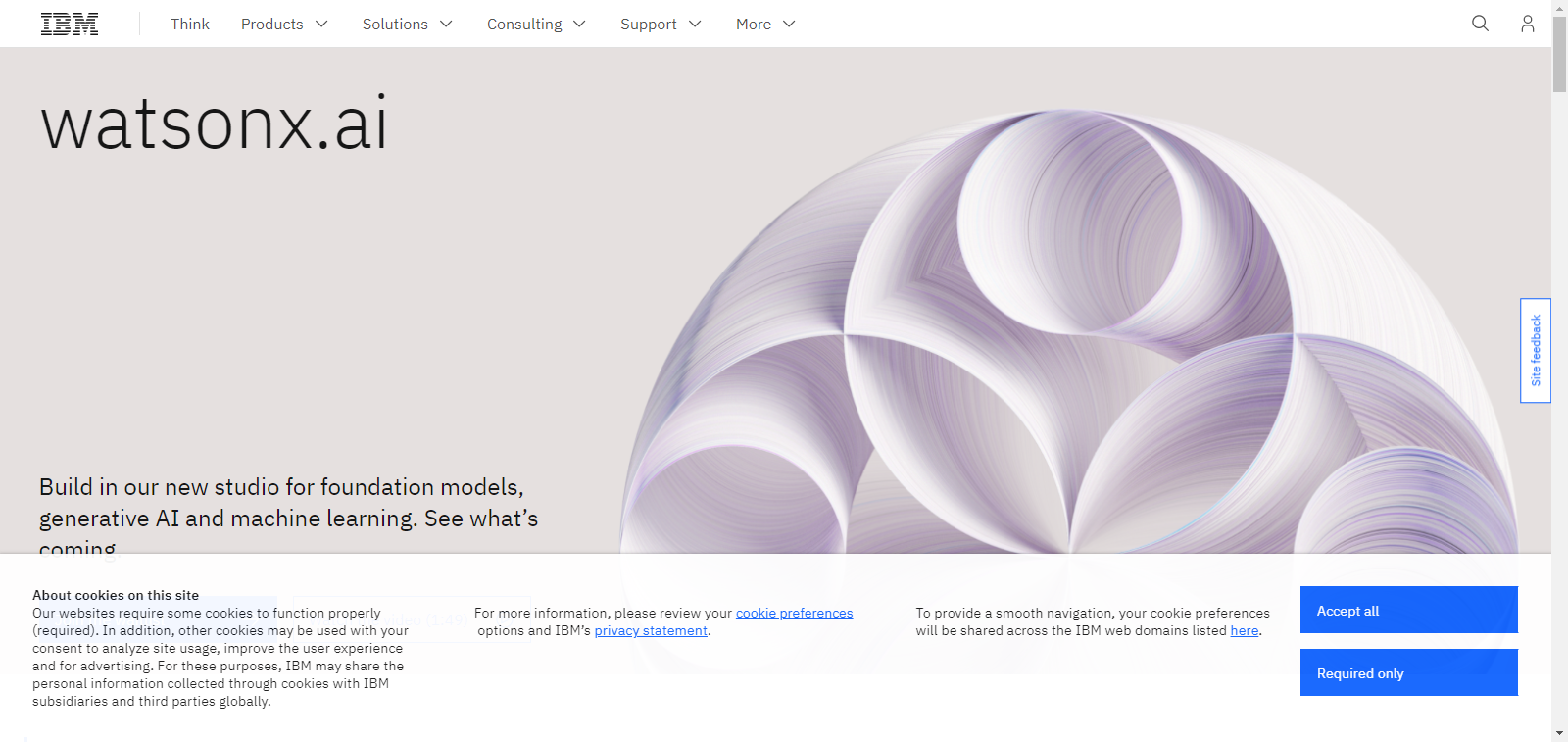 Watsonx.ai Watsonx.ai